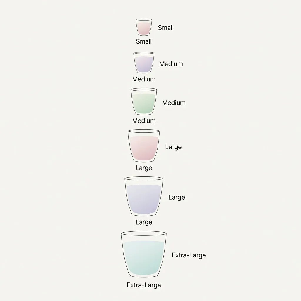 Cup Size Comparison